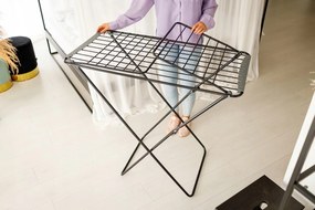 Erga Model 200 Black, rozkladací sušiak na bielizeň 178x55x106 cm, čierna, ERG-SEP-10SUSSTO20BLA