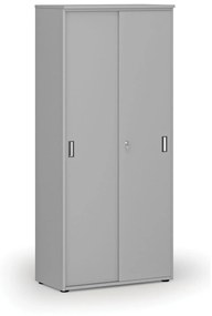 Skriňa so zasúvacími dverami PRIMO GRAY, 1781 x 800 x 420 mm, sivá