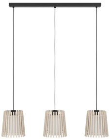 Eglo 900903 - Luster na lanku FATTORIA 3xE27/25W/230V