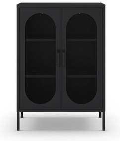 Čierna skrinka 70x100 cm Diora – Marckeric