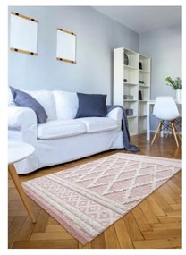 Kusový koberec Claris ružový 194x290cm