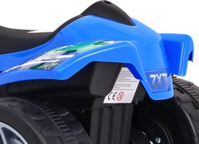 Ramiz Štvorkolka Little Monster na batérie pre najmenších modrá + pohon 25W