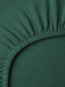 Jersey plachta Classic 140 × 200 cm - tmavo zelená