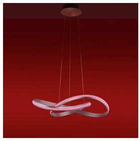 Leuchten Direkt 18432-55-LED RGB Stmievateľný luster na lanku MELINDA LED/28W/230V