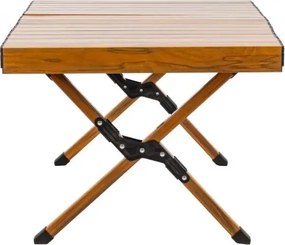 MI Kempingový stolík DREVO 90