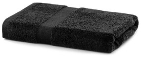 Čierny uterák DecoKing Marina, 70 × 140 cm