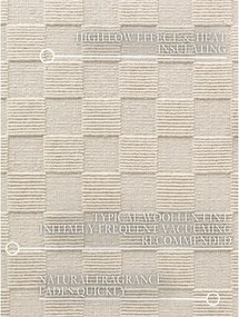 Krémový ručne tkaný vlnený koberec 200x300 cm Scala – Villeroy&amp;Boch