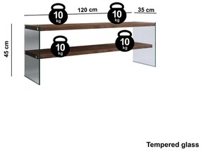 TV stolík Vamebo 5 (orech) . Vlastná spoľahlivá doprava až k Vám domov. 1095510