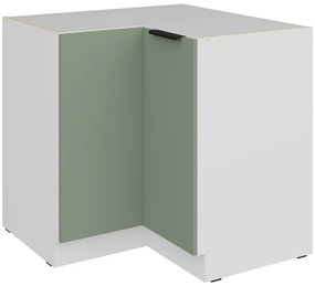 Kuchynská skrinka Aria-Sa/Wh Anti Fingerprint 90x90 Dn 2f Bb