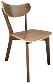 Hnedá jedálenská stolička Roxby – Actona