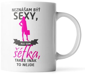 Sablio Hrnek Nesnáším být sexy, ale jsem šéfová - 890 ml - XXL