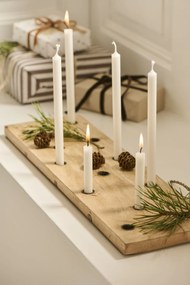 Ib Laursen Drevený svietnik Board Unique 50 cm