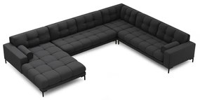 Tmavosivá rohová pohovka (pravý roh) Bali – Cosmopolitan Design