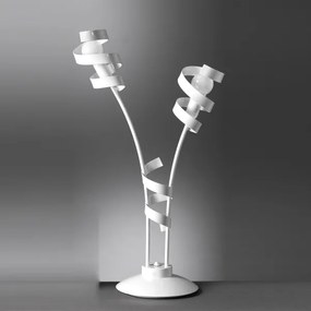 ONLI - Stolná lampa ZOE 2xE14/6W/230V 65 cm biela