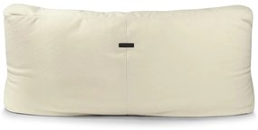 Krémový sedací vak z textílie buklé Sofa Tube 190 – SLOWDOWN