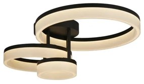 Searchlight 62793BK - LED Stmievané stropné svietidlo TRIPLE LED/25W/230V