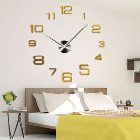Nalepovacie hodiny na stenu – moderné hodiny DIY I SENTOP 12S032