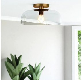 Alora Mood ALM-SYLVIA-SF-BG-CL - Stropné svietidlo SYLVIA 1xE27/60W/230V zlaté