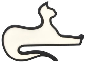 LED Detská stolná lampa CAT LED/13W/230V čierna