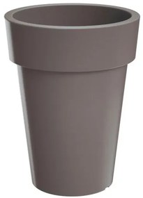 Prosperplast Kvetináč Lofly Ring sivý, varianta 24,5 cm