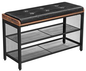 Botník DAVOR hnedá/čierna