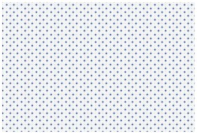 Fototapeta modré kvetinové ornamenty