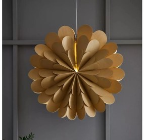 Markslöjd 705949 - Vianočná dekorácia MARAVILLA 1xE14/25W/230V pr. 60 cm zlatá