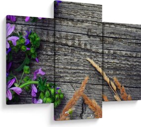 Obraz - lúčne kvety (90x60 cm)