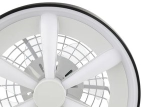 Brilliant - LED RGBW Stropný ventilátor so svetlom GAIANO LED/48W/230V čierna +DO