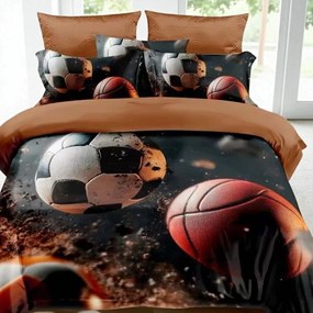 Obliečky PULLA SPORTS 3-dielna sada 140x200 cm