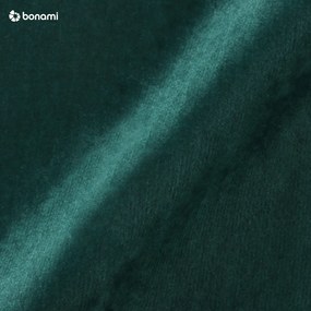 Tmavozelená zamatová pohovka 150 cm Aros – ELTAP