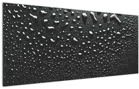 Obraz kvapiek vody (120x50 cm)