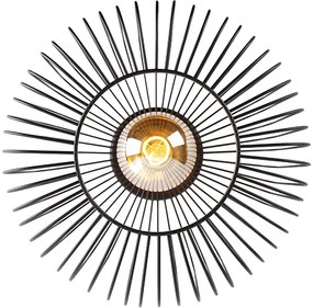 Dizajnové stropné svietidlo čierne - Baya