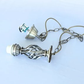 Brilagi - Závesný luster na reťazi NOSTALGIA 1xE27/60W/230V