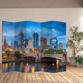 Paraván - Mesto Melbourne (210x170 cm)