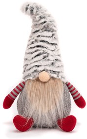 Tutumi Tutumi, vianočný trpaslík Filip 40cm YX011, červená-šedá, CHR-06612