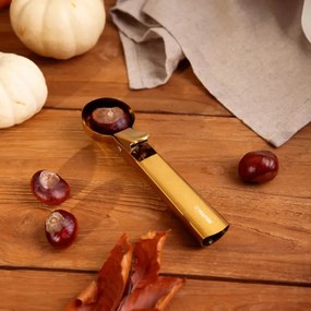 Lyžica na zmrzlinu STILO zlatá 708046