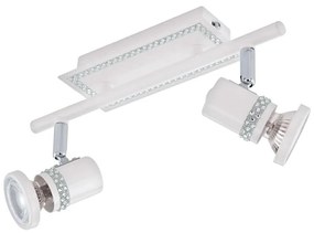 Bodové svietidlo LED Bodové svietidlo BONARES 2xGU10-LED/3,3W/230V 94283