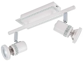 Bodové svietidlo LED Bodové svietidlo BONARES 2xGU10-LED/3,3W/230V 94283