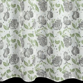 ZÁVES NA KRÚŽKOCH DARI 140X250 CM KVETY