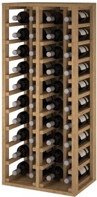 Regál na víno CANEDO IV Materiál a odtieň: Borovice s odtieňem světlý dub