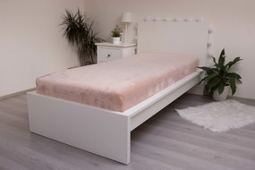Jerry Fabrics Hrejivé prestieradlo mikroflanel 180x200 cm - Kávová
