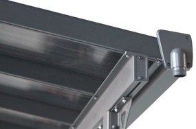 Rojaplast BRUCE F pergola - TRANSPARENTNÝ polykarbonát