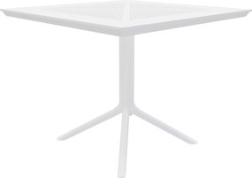 Stôl Lenval 80x80 cm - biela