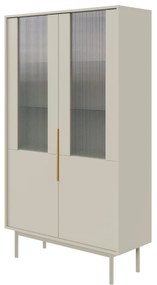 Vitrína Viva 104 cm kašmírová