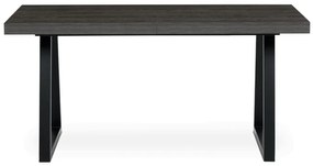 Autronic BONTEC Jedálenský stôl rozkladací 160-240x90 cm, lamino, šedý dub, HT-R5624 GREY Farba: Šedá