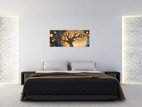 Obraz – Surrealistický strom (120x50 cm)