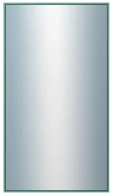 DANTIK - Zrkadlo v rámu, rozmer s rámom 50x90 cm z lišty Hliník zelená m. (7002246)