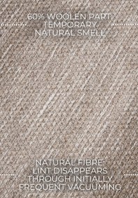 Kusový koberec Delhi 106053 Beige z kolekcie Elle, 190x280, béžová, chodba / predsieň, ELLE Decoration