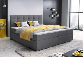 Čalúnená posteľ boxspring GLOSE, 180x200, cosmic 05